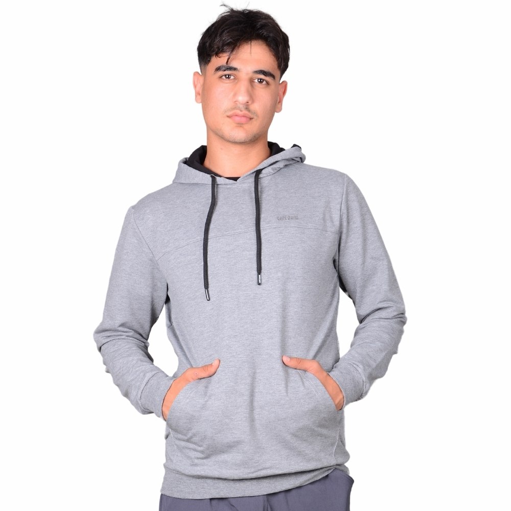 087 GRİ İKİ İPLİK KAPÜŞON. SWEAT L